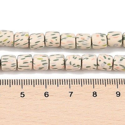 Handmade Polymer Clay Beads Strand CLAY-Z002-01D-1