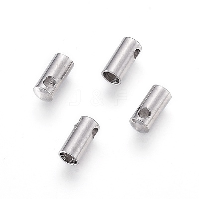 Tarnish Resistant 304 Stainless Steel Cord Ends STAS-K190-01E-P-1