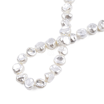 ABS Plastic Imitation Pearl Beads Strands KY-N015-14A-1