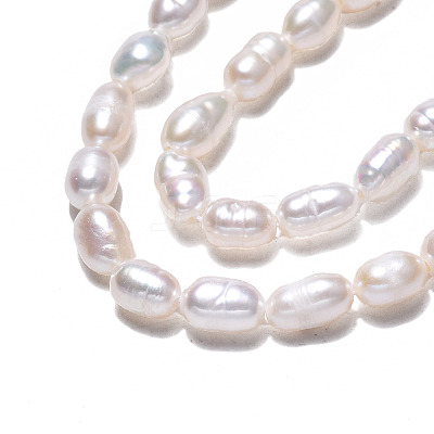 Natural Cultured Freshwater Pearl Beads Strands PEAR-N012-03D-1