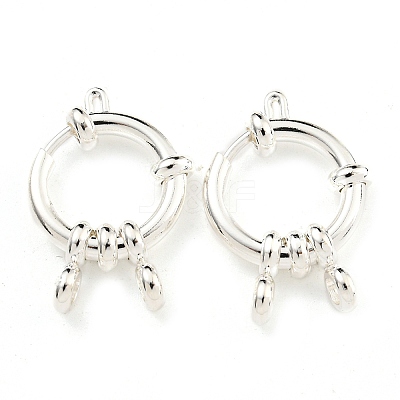 304 Stainless Steel Spring Ring Clasps STAS-G190-17S-A-1