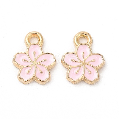 Alloy Enamel Charms ENAM-C005-34G-03-1