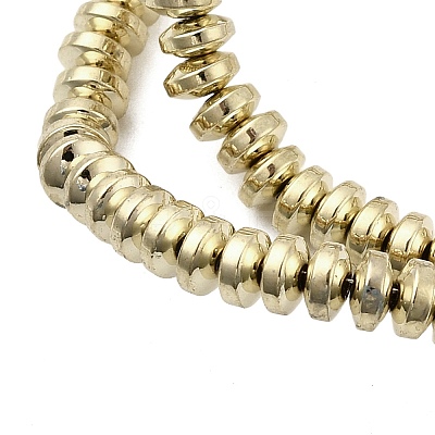 Electroplated Synthetic Non-magnetic Hematite Beads Strands G-H327-G01-01C-1