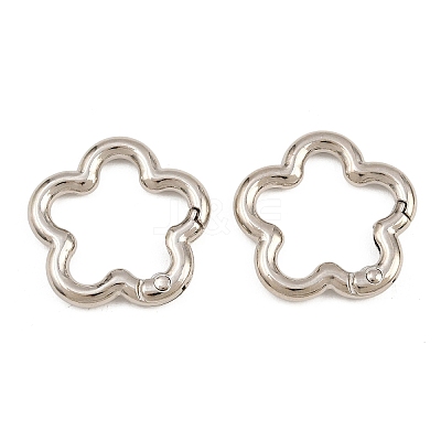 Zinc Alloy Spring Gate Rings AL-CBAC079-06P-01-1