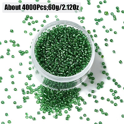 60G Glass Seed Beads SEED-YW0002-84B-1