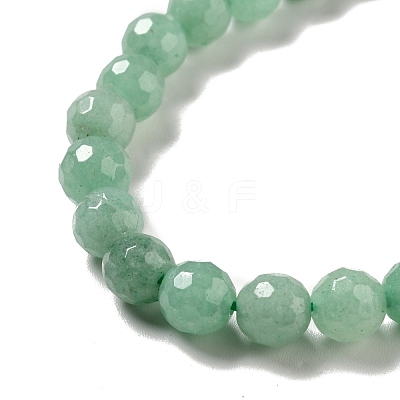 Natural Green Aventurine Beads Strands G-E571-40-1