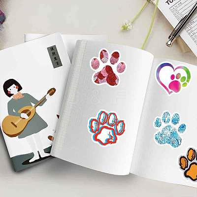 Colorful Paper Cartoon Stickers DIY-C063-02-1