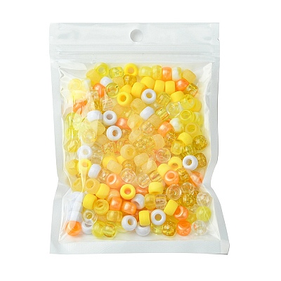 8 Styles Plastic Pearlized Beads KY-FS0001-21B-1