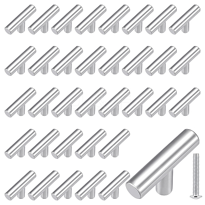 60Pcs Stainless Steel Box Pull Handle AJEW-WA0001-61-1