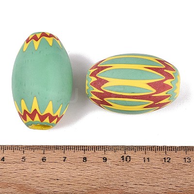 Handmade Millefiori Glass Barrel Beads LS-LA-N002-32D-1