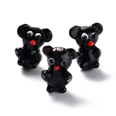 Handmade Lampwork Beads LAMP-F020-02-1