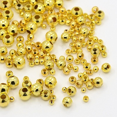 Iron Round Spacer Beads IFIN-X0001-G-B-1