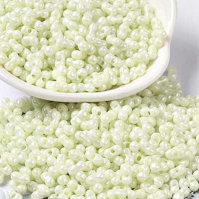 Opaque Colours Luster Glass Seed Beads X1-SEED-B001-01A-01-1