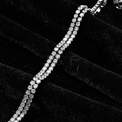 Stainless Steel Multi-strand Bracelets for Women BJEW-F485-01P-02-1