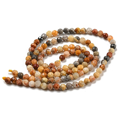 Natural Crazy Lace Agate Beads Strands X-G-A129-3mm-17-1