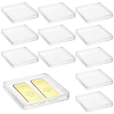 PMMA Square Plastic Box CON-WH0200-05B-1