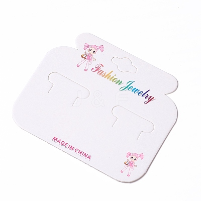Paper Jewelry Display Cards for Hair Clip CDIS-F005-08-1