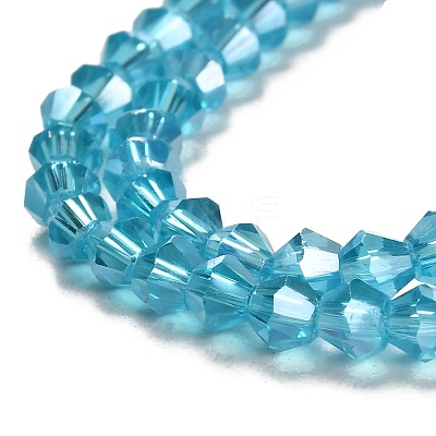Glass Beads Strands EGLA-S056-3mm-03-1