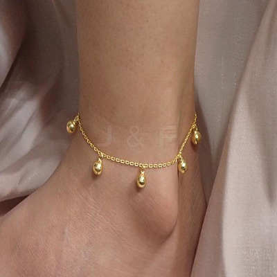 Alloy Tassel Anklets for Women FS-WG28E13-02-1