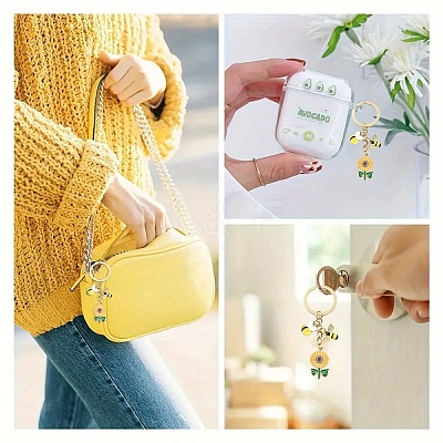 Alloy Enamel Keychain KEYC-YW00221-1