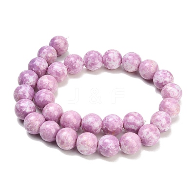 Baking Paint Glass Beads Strands GL-CBA8F4B-02F-1