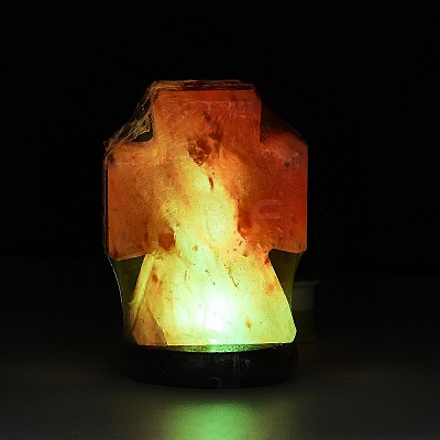 USB Natural Himalayan Rock Salt Lamp DJEW-P002-02D-1