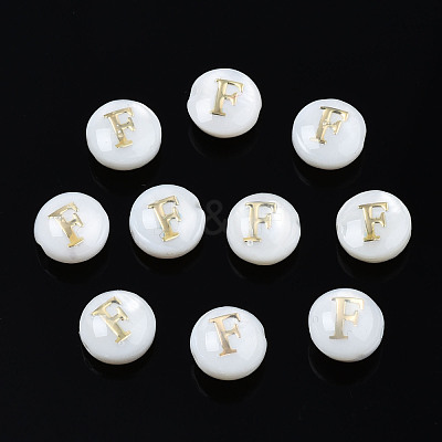 Natural Freshwater Shell Beads SHEL-S278-036F-1