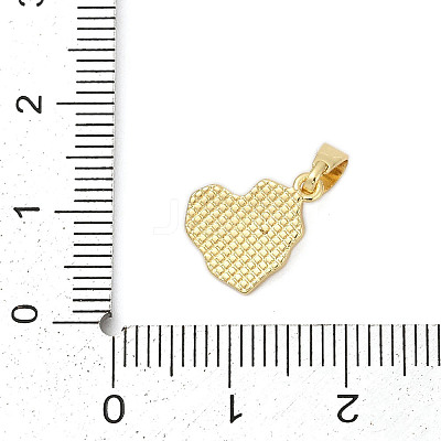 Brass Enamel Pendants KK-U068-01G-01-1