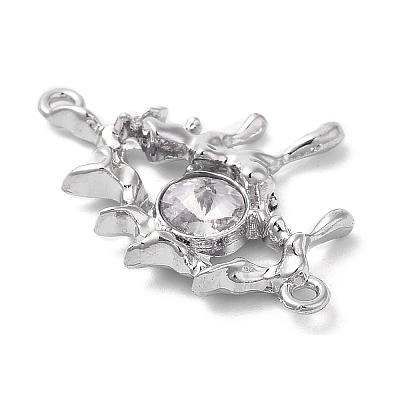 Alloy Crystal Rhinestone Pendants PALLOY-P294-01P-01-1