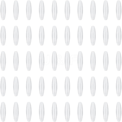 160Pcs Transparent Acrylic Beads TACR-SC0002-74-1