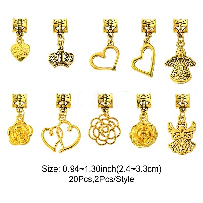 Alloy Pendants PALLOY-FS00012-1