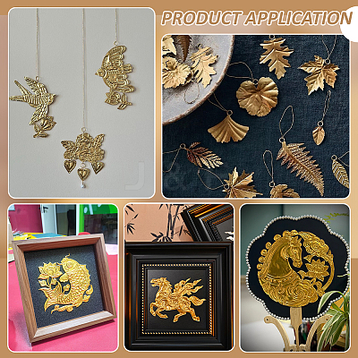 Tinfoil Paper Sheets for Craft Engraving DIY-WH0671-530-1