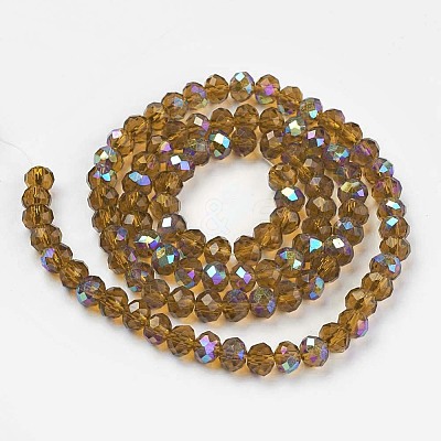 Electroplate Glass Beads Strands LS-EGLA-A044-T4mm-L02-1