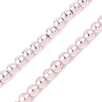 Electroplated Synthetic Non-magnetic Hematite Beads Strands G-A263-J01-02-1
