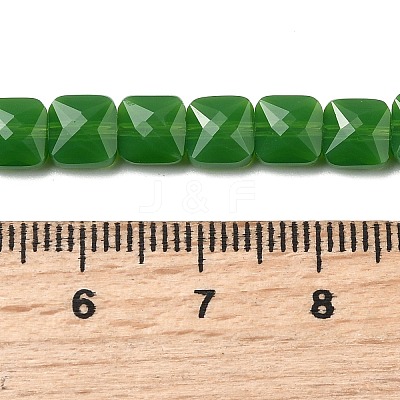 Opaque Glass Beads Strands GLAA-L050-C22-1