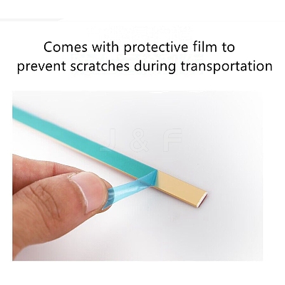 Matte Style PVC Self-Adhesive Floor Seam Stickers DIY-WH0033-51A-03-1