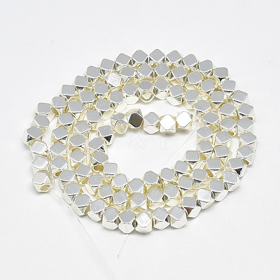 Electroplate Non-magnetic Synthetic Hematite Beads Strands X-G-Q465-31S-1