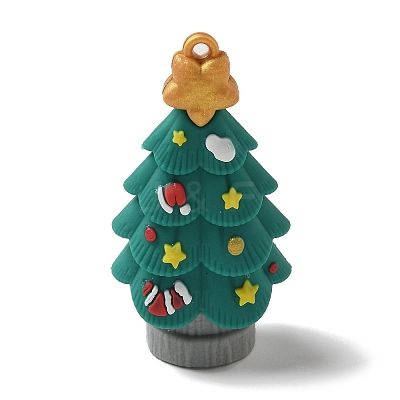 Christmas Theme PVC Pendants KY-P019-02D-1