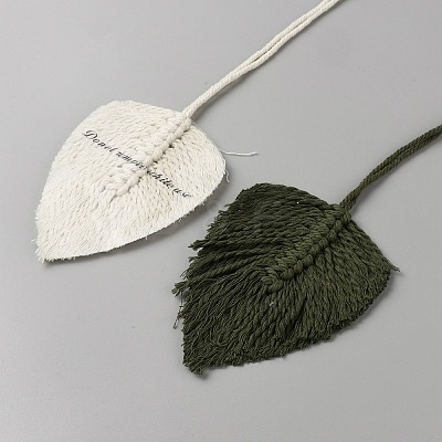 Handmade Cotton Hanging Wall Decorations AJEW-WH0258-927-1