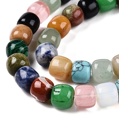 Natural Mixed Gemstone Beads Strands G-T138-148-1