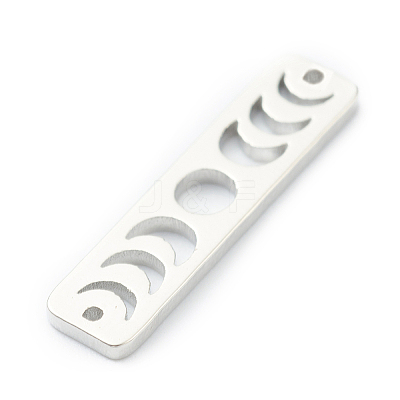 Brass Moon Phase Bar Links X-KK-P001-96P-1