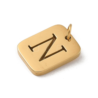 304 Stainless Steel Charms STAS-R001-01G-N-1