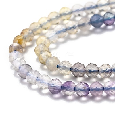 Natural Fluorite Beads Strands G-H266-31B-1