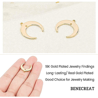 Brass Pendants KK-BC0005-16G-1
