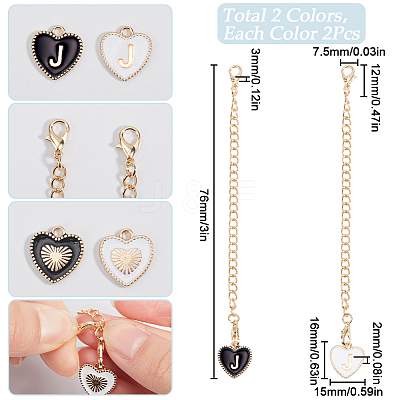 2 Sets Alloy Enamel Cup Pendant Decorations HJEW-SC0001-56J-1