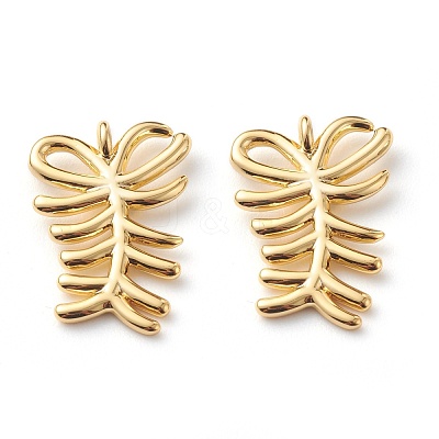 Brass Pendants KK-Z010-20G-1