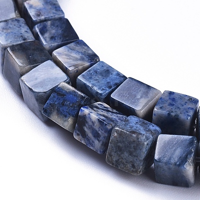 Natural Dumortierite Quartz Beads Strands G-D0020-04A-1