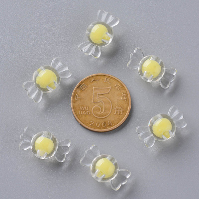 Transparent Acrylic Beads TACR-S152-03A-SS2105-1