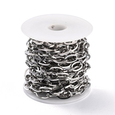 Tarnish Resistant 304 Stainless Steel Cable Chains STAS-P301-02P-1
