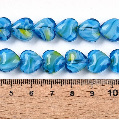 Millefiori Glass Beads Strands GLAA-T023-34G-1